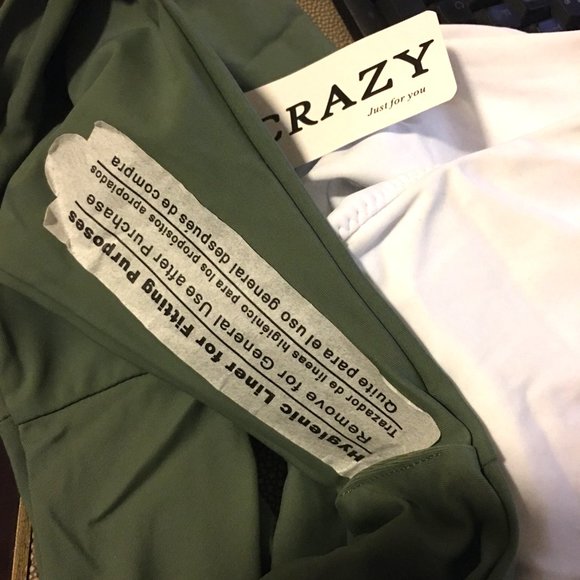 I2CRAZY Bandeau Two Piece Swimsuits with High Cut Bottom NEW WITH TAGS! - Picture 13 of 13